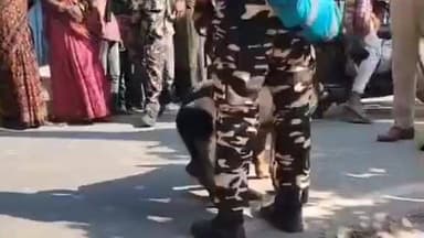 सोनबरसा: विशनपुर आधार में चोरी, एसएसबी स्वान दस्ते ने घटनास्थल पर की गहन जांच