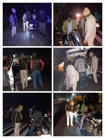 पुलिस_अधीक्षक, कटिहार के निर्देशानुसार अपराध की रोकथाम एवं सुरक्षा व्यवस्था बनाए रखने हेतु #कटिहार_पुलिस द्वारा सभी थाना क्षेत्रों में सघन वाहन जाँच अभियान चलाया जा रहा है।