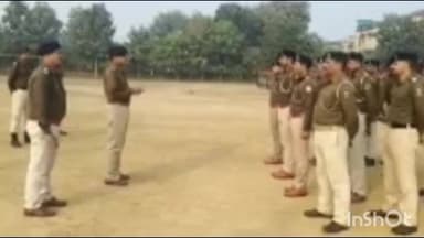 बरहट: एसपी ने मलयपुर स्थित पुलिस केंद्र में नवनियुक्त सिपाहियों के प्रशिक्षण का निरीक्षण किया