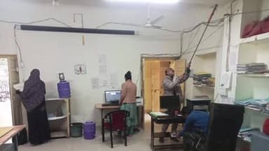 मांगरौल: अंता मांगरोल विधानसभा क्षेत्र के उपखंड अधिकारी ने अंता कार्यालय में चलाया स्वच्छता अभियान