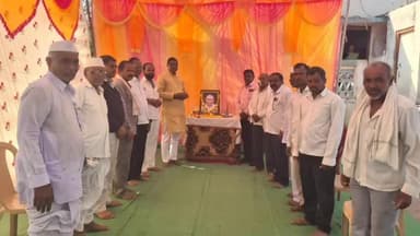 जाफराबाद: विरखेडा येथे माजी आमदार चंद्रकांत पाटील दानवे यांनी दिली मयत शेतकऱ्याच्या घरी सांत्वन पार भेट