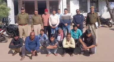 रूपवास: रूपवास थाना पुलिस ने एरिया डॉमिनेशन के विशेष अभियान में 6 आरोपियों को किया गिरफ्तार