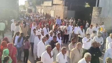 જૂનાગઢ: તાલુકાના ખડીયા ગામે જવાહરભાઈ ચાવડાનું ભવ્ય સન્માન