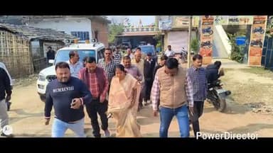 आज़मनगर: आज़मनगर: MLA कविता देवी ने गेड़ाबाड़ी नहर पर बन रहे छठघाट का निरीक्षण किया, दिए निर्देश