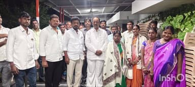 సంగెం: ఆశాల పెళ్లి సర్పంచ్ ఎమ్మెల్యేను మర్యాదపూర్వకంగా కలిశారు