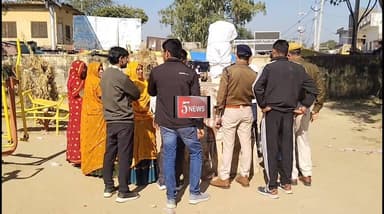 टोडाभीम-नहरू पार्क में प्रतिमा खंडित प्रकरण,विधायक के नैतत्त्व मे कांग्रेसियों ने दिया एसडीएम को ज्ञापन #57news #rajasth...