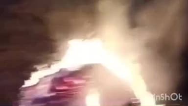 चांदवड: दारूचे दुकान बंद केल्याच्या रागातून साळसाने शेतकऱ्याच्या शेतातील चाऱ्याला लावली आग