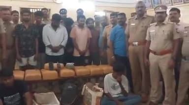 அவிநாசி: வேட்டுவபாளையத்தில் கஞ்சா வைத்திருந்த 9 வாலிபர்கள் அதிரடி கைது - கார் பைக் உள்ளிட்ட வாகனங்கள் பறிமுதல்