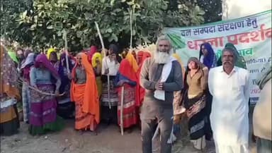 वैर: भौडा गाँव में चारागाह भूमि से अवैध खनन का मामला, धरने को एक वर्ष पूरे होने पर भी नहीं हुआ कोई निस्तारण