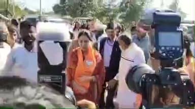 मारवाड़ जंक्शन: मारवाड़ जंक्शन क्षेत्र के दौरे पर पहुंची प्रदेश की उपमुख्यमंत्री दिया कुमारी ने सिरियारी आचार्य भिक्षु स्थल के किए दर्शन