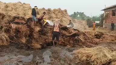 aag lagne se dhan ki ganj jalkar rakh