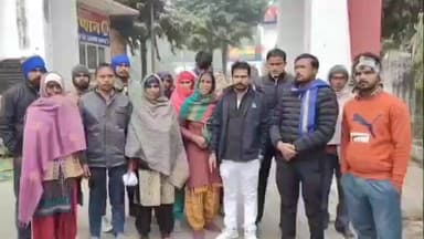 नौगावां सादात: नौगावा में खेत की मेड़ को लेकर महिला पर हमला, दबंगों पर जातिसूचक गालियां और कपड़े फाड़ने का आरोप