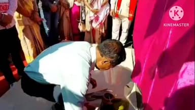 আমগুৰি: আমগুৰিৰ শিশু উদ্যানত বৰ অসম গঢ়োতা চাওলুং চ্যুকাফাৰ প্ৰতিমূৰ্তি আধাৰশিলা স্থাপন অনুষ্ঠান