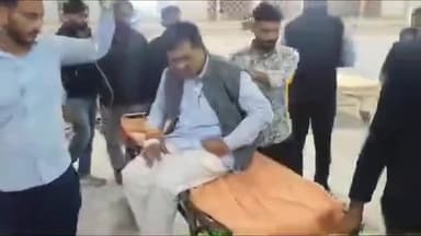 डग: डग विधायक कालूराम मेघवाल के साथ जयपुर जाते समय हुआ भीषण हादसा, ट्रक ने मारी टक्कर