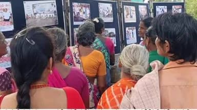 வேப்பந்தட்டை: பசும்பலூரில் செய்தி மக்கள் தொடர்பு துறையின் சார்பில் அரசின் சாதனை விளக்க புகைப்பட கண்காட்சி நடந்தது
