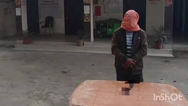 रिविलगंज: मुबारकपुर गांव से देशी कट्टा लहराने वाला युवक गिरफ्तार, हथियार व कारतूस बरामद