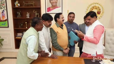 सरदारपुर: दसाई की प्रमुख मांगों को लेकर प्रतिनिधिमंडल ने मुख्यमंत्री डॉ. मोहन यादव से मुलाकात कर आवेदन सौंपा