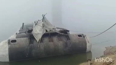 अंबाह: चंबल नदी के उसेद-पिनाहट घाट पर पांटून पुल निर्माण अटका, पूर्व मंत्री ने जताया विरोध