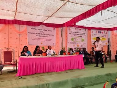 बैहर: टीबी मुक्त भारत अभियान: बैहर विधायक ने मलाजखंड में 100 टीबी रोगियों को फ़ूड बास्केट वितरित किए