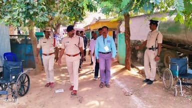 హుజూర్ నగర్: భారీ బందోబస్తు మధ్య ప్రశాంతంగా పోలింగ్: ఎస్పీ నరసింహ