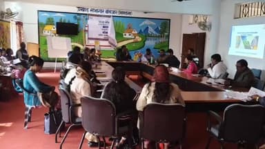 बांसजोर: बांसजोर में बीडीओ की अध्यक्षता में समीक्षा बैठक, रोयामुंडा के क्षतिग्रस्त पुल का किया निरीक्षण