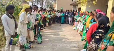 केतार: केतार में कृषि विभाग की पहल, किसानों के बीच मक्का बीज का वितरण