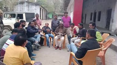 प्रतापपुर: प्रतापपुर थाने में मध्यस्थता शिविर में जमीनी विवाद मामले का निष्पादन किया गया