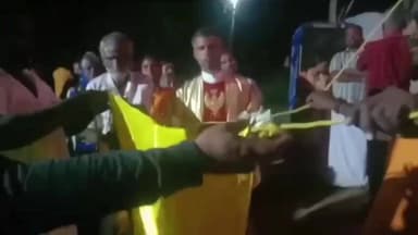 எட்டயபுரம்: கசவன் குன்று கிராமத்தில் பெர்னாட் ஆலயத் திருவிழா கொடியேற்றம்