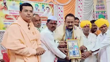 ಬಬಲೇಶ್ವರ: ಪಟ್ಟಣದಲ್ಲಿ ಗುಡ್ಡಾಪುರ ದಾನಮ್ಮ ದೇವಿ ಪುರಾಣ ಕಾರ್ಯಕ್ರಮ ಉದ್ಘಾಟಿಸಿದ ಬಿಜೆಪಿ ಜಿಲ್ಲಾಧ್ಯಕ್ಷ ಜಿಡಿ ಅಂಗಡಿ