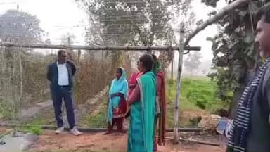 डंडई: डंडई में ड्रिप इरीगेशन का निरीक्षण, बीपीएम सुनील कुमार बोले- कम पानी में ज्यादा उपज का कारगर मॉडल