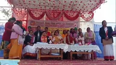 चान्हो: डकरा सरस्वती शिशु विद्या मंदिर में नारी शक्ति पर सप्तशक्ति संगम का आयोजन