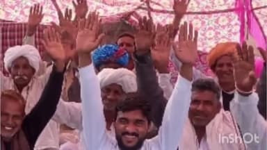 रेलमगरा: मातृकुंडिया बांध पर किसानों का महापड़ाव 64वें दिन भी जारी रहा