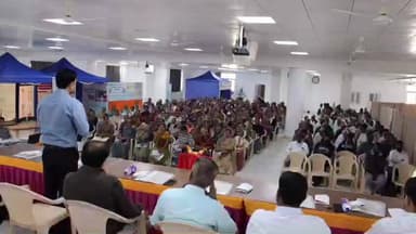 જોડિયા: ત્રિમંદિર ખાતે જિલ્લા કક્ષાની પશુપાલન શિક્ષણ શિબિર અને પ્રદર્શન યોજાયું