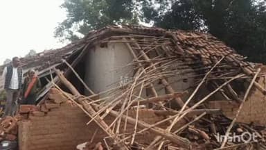 हेरहंज: झुंड से बिछड़े हाथी ने डाढ़ा पंचायत क्षेत्र में मचाया उत्पात, घर तोड़े और फसलों को नुकसान पहुंचाया