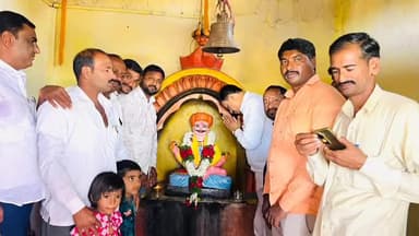 बदनापूर: दाभाडी येथे संत सावता महाराज सामाजिक सभागृहाच्या कामाचे आ.नारायण कुचे यांच्या हस्ते करण्यात आले भूमिपूजन