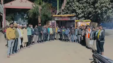 घनसावंगी: भोगगाव येथे युवा संघर्ष समिती कडून इशारा सभेसाठी जनजागृती