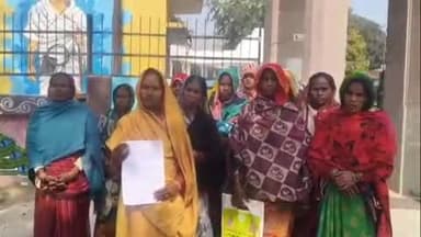 सिराथू: सिराथू में भूमाफियाओं द्वारा हरिजन बस्ती में जमीन कब्जाने के खिलाफ महिलाओं ने उच्च अधिकारियों से लगाई गुहार