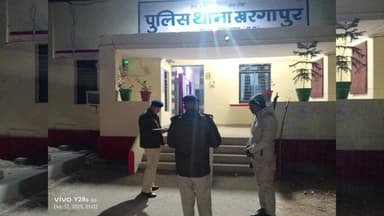 खरगापुर: पुलिस अधीक्षक आलोक कुमार ने थाना खरगापुर, कुडीला और चौकी मंजना का औचक निरीक्षण किया