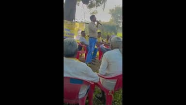 સંજેલી: સંજેલી તાલુકામાં કાનજીખેડી મુકામે ખેડૂતોના પ્રશ્નોને લઈને આમ આદમી પાર્ટી દ્વારા કિસાન પંચાયત યોજાઈ