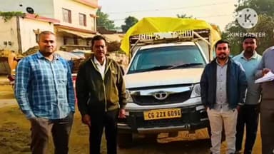 कसडोल: जिले में अवैध धान पर प्रशासन की सख्त कार्रवाई, ग्राम मटिया में पिकअप से 75 कट्टा धान किया गया ज़ब्त