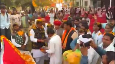 राहुवास: राज्य सरकार के 2 वर्ष पूर्ण होने के उपलक्ष्य में लालसोट विधानसभा क्षेत्र के विभिन्न क्षेत्रों से गुजरी सुशासन रथ