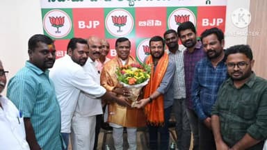 నిజామాబాద్ రూరల్: నగరంలో అర్బన్ ఎమ్మెల్యే ధన్పాల్ సూర్యనారాయణను కలిసిన ఇటీవల గెలుపొందిన బీజేపీ సర్పంచులు, వార్డు మెంబర్లు