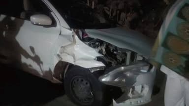 सतवास: तेज रफ्तार से हड़कंप: टक्कर के बाद भी कार भगाता रहा चालक, पुलिस ने पीछा किया