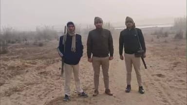 बेलागंज: बेलागंज थाने की पुलिस ने अवैध बालू खनन के खिलाफ लगातार छापेमारी अभियान चलाया