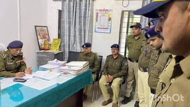 कोतमा: डीआईजी ने किया कोतमा थाने का निरीक्षण