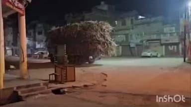 जर्जर रेलवे ब्रिज पर प्रतिबंध के बाद भी निकला गन्ने से भरा ट्रक, प्रशासन पर सवाल