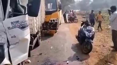 విస్సన్నపేటలో రోడ్డు ప్రమాదం.. ఒకరు అక్కడికక్కడే మృతి