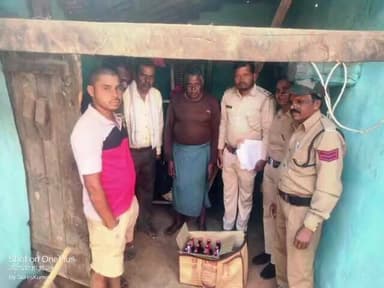 बड़ेराजपुर: ग्राम गम्हरी में लगभग 7,800 बल्क लीटर अवैध शराब जब्त, आरोपी किया गया गिरफ्तार