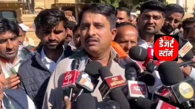 #desertstormnews #jaisalmer #jaisalmernewsinhindi पूर्व मंत्री शाले मोहम्मद पत्रकारों से रूबरू