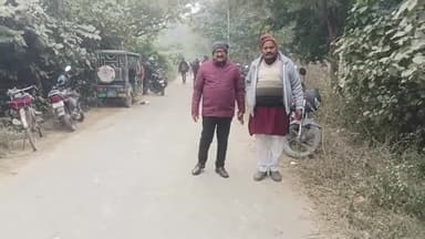 बीकापुर: चाकू से गोदकर हुई हत्या के मामले में रखौना बाग में मृतक के शव का दोपहर में अंतिम संस्कार, पुलिस सुरक्षा में रही मौजूद